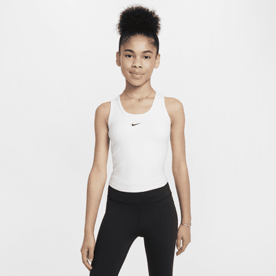 Nike One Fitted Big Kids' (Girls') Dri-FIT Tank. Nike.com